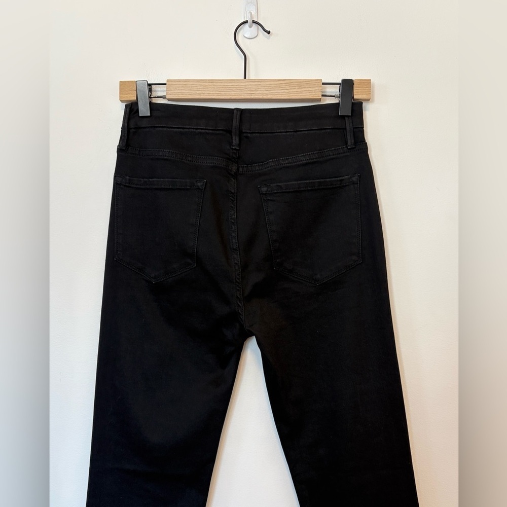 FRAME Le Super High Mini Boot in Black Finn NWOT , sz : 27 - Picture 7 of 13